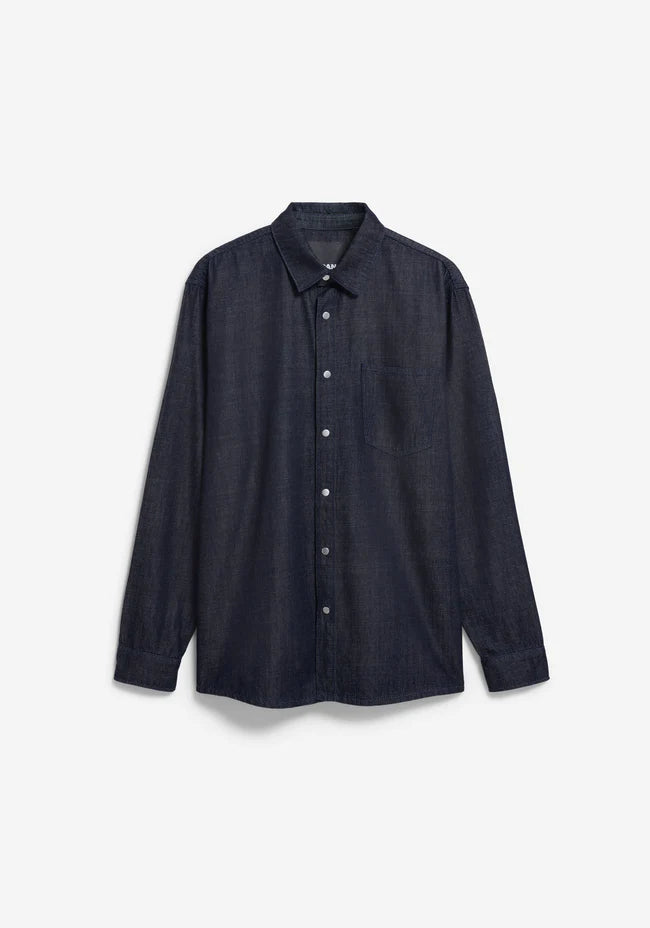 Dark Wash Denim Shirt