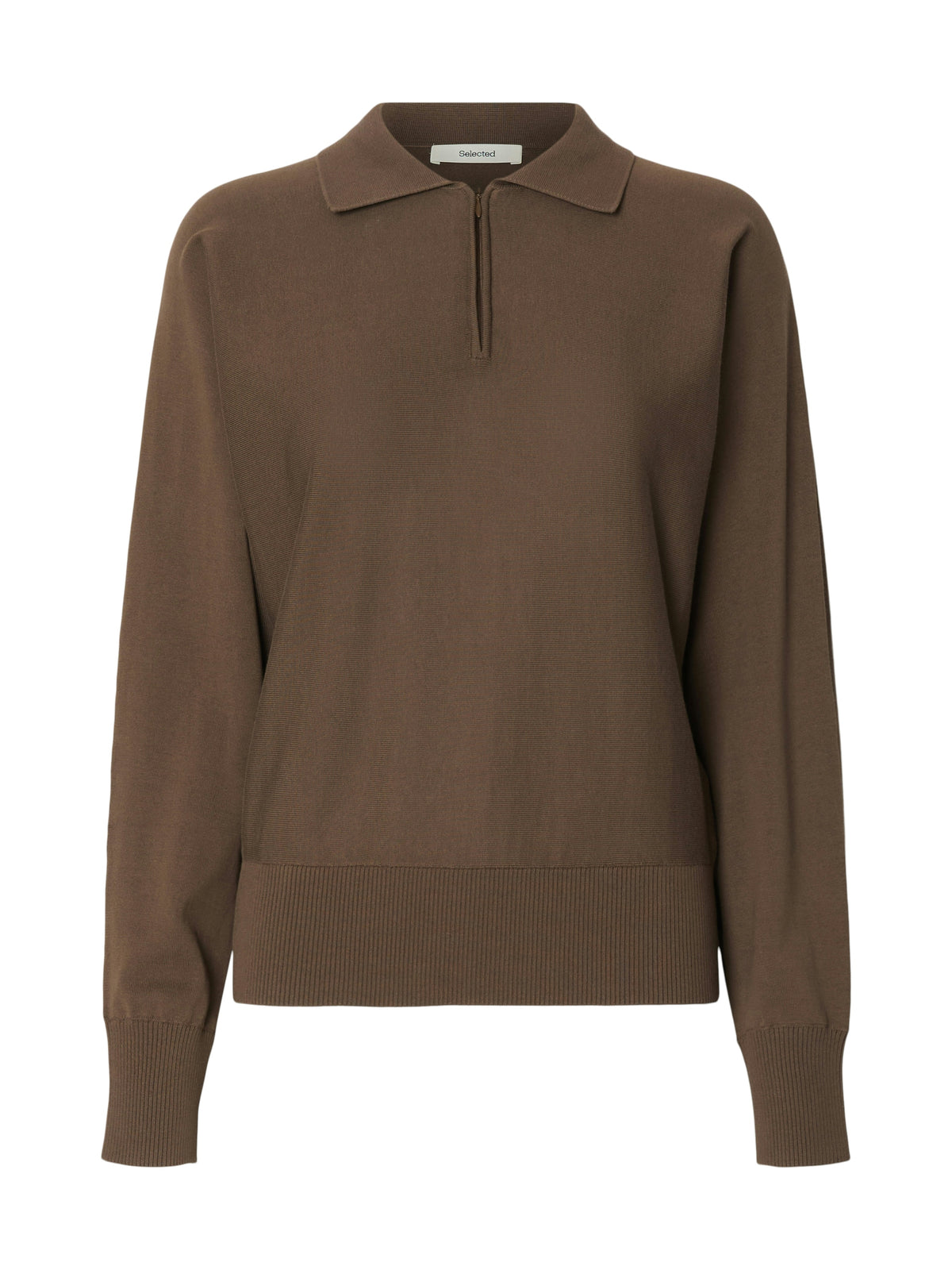Toledo LS Knit Collar Neck