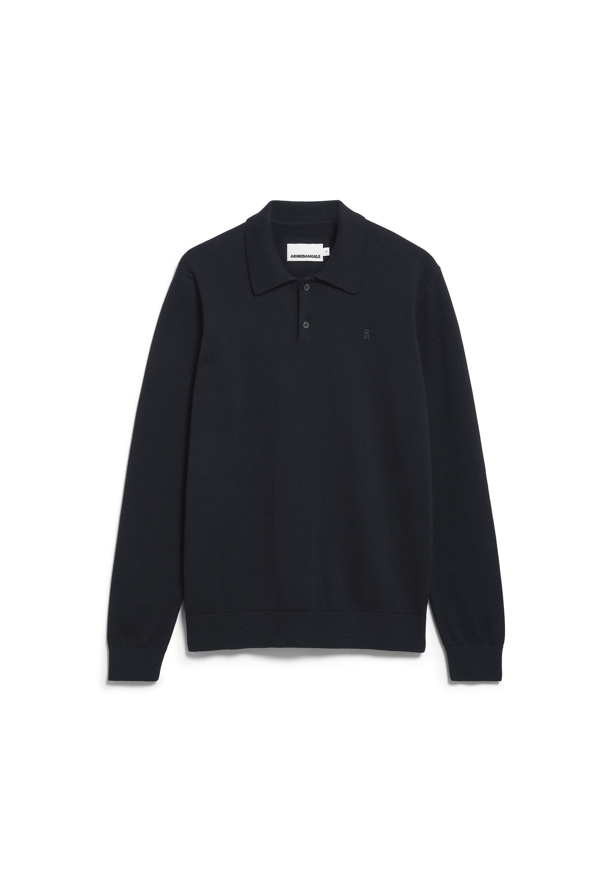 Knit Longsleeve Poloshirt