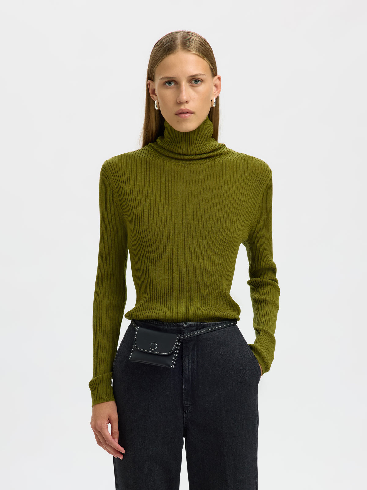 Thea Merino Woll Roll Neck