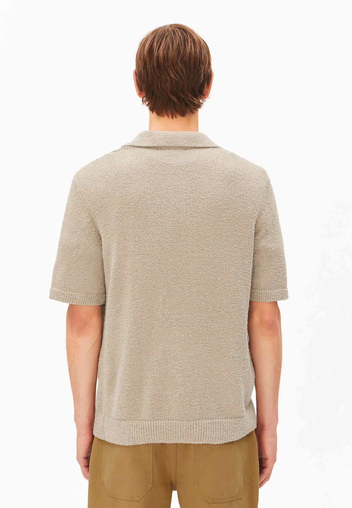 Boucle Knit Poloshirt