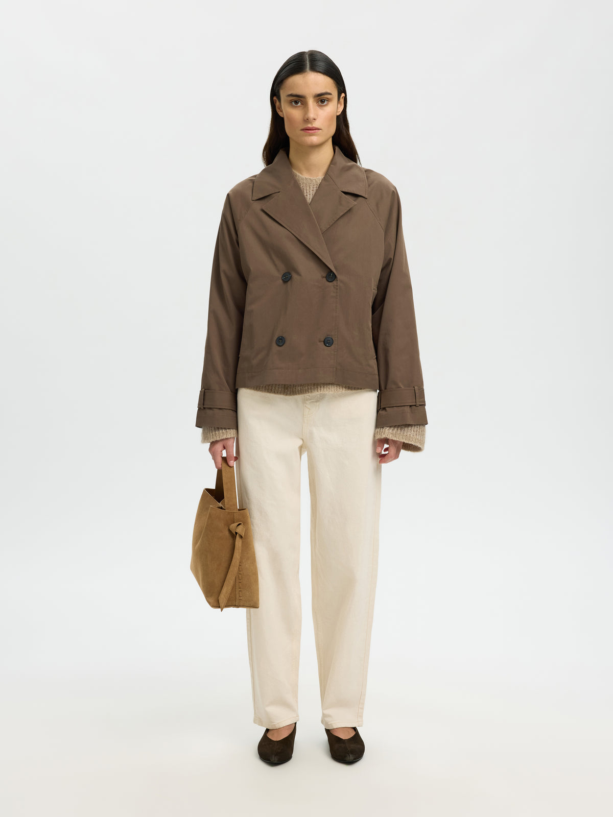 Clio Short Trenchcoat