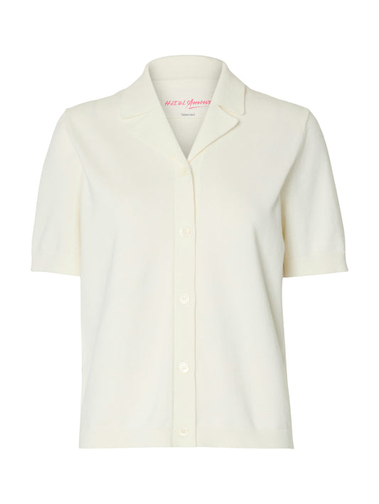 Amour Knit Polo Cardigan