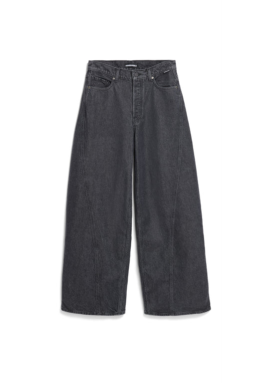 Aalthea Mid Waist Barrel Jean