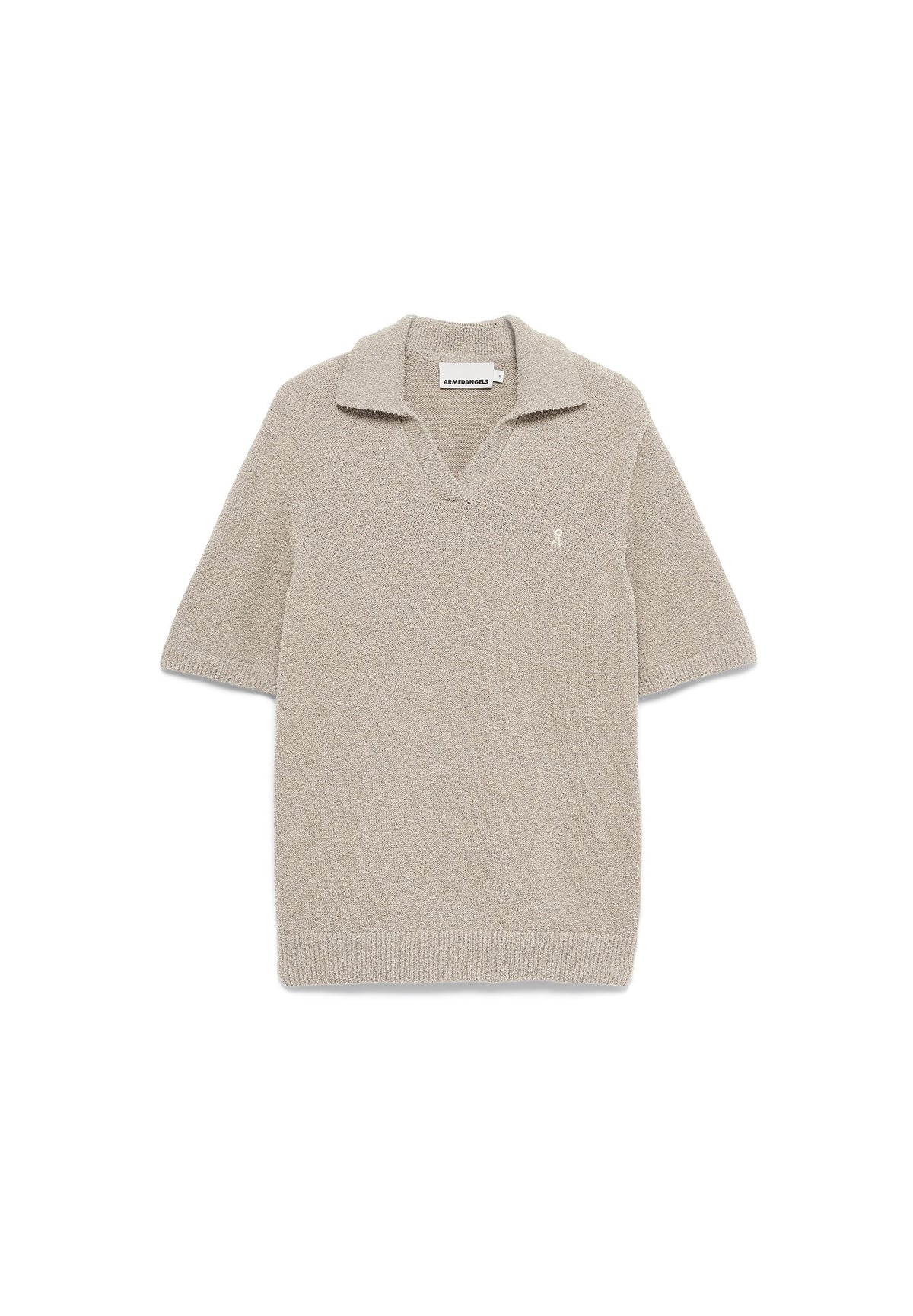 Boucle Knit Poloshirt