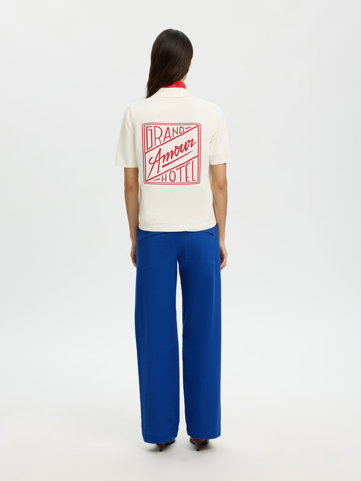 Amour Knit Polo Cardigan