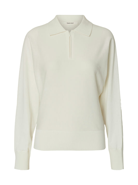 Toledo LS Knit Collar Neck