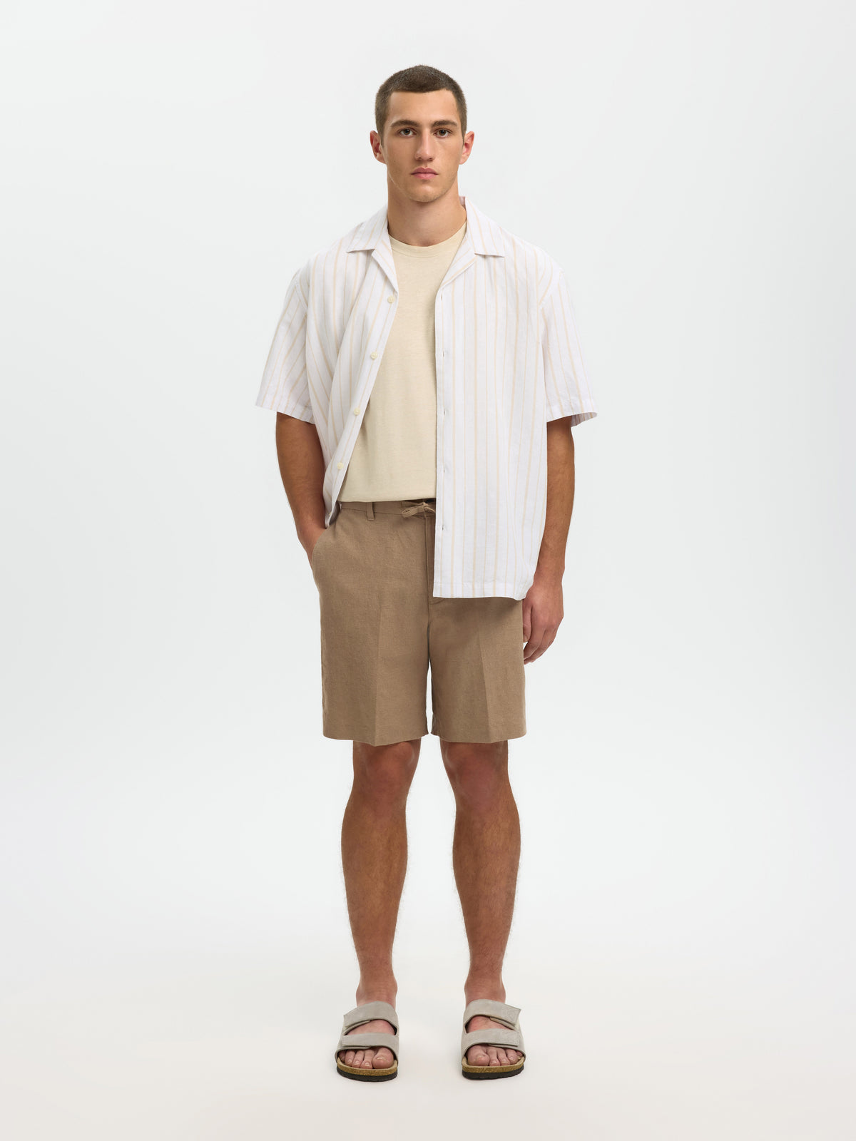 Regular-Leroy Linen Short