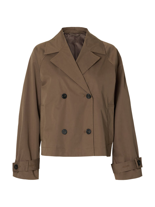 Clio Short Trenchcoat
