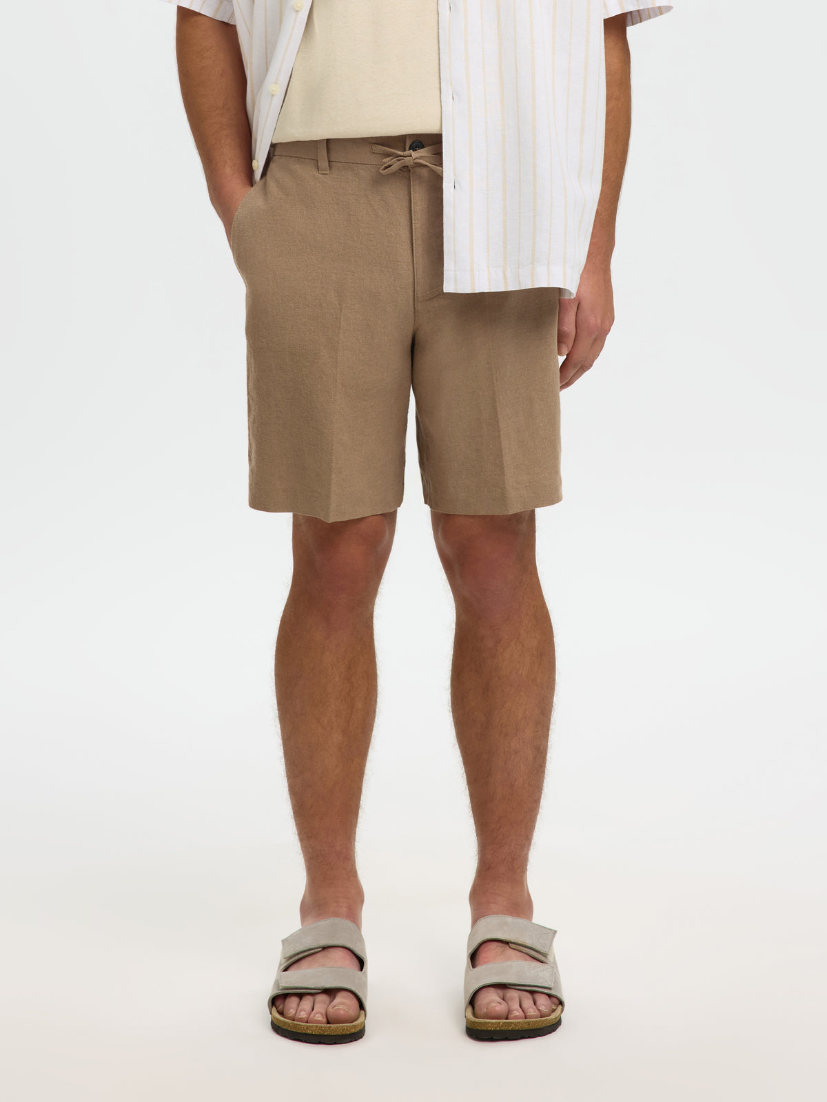 Regular-Leroy Linen Short